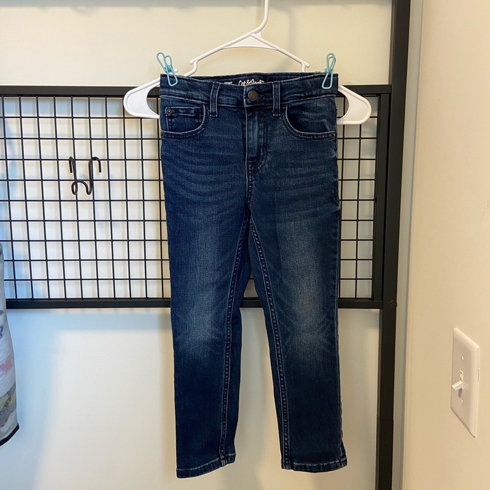 NWOT | Cat & Jack kid’s skinny stretch jeans — size 6